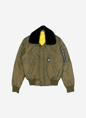 Vintage Bomberjacke oliv