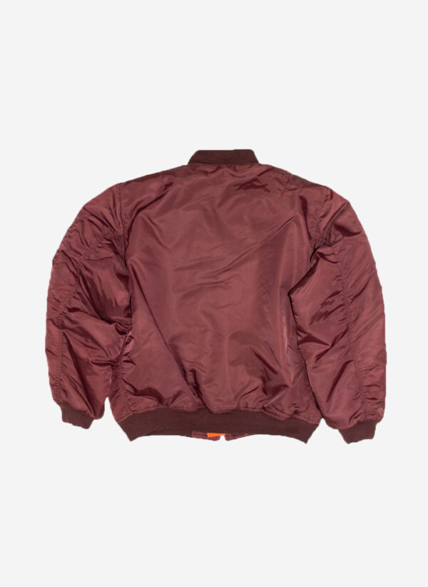 Vintage Bomberjacke rot – Bild 3