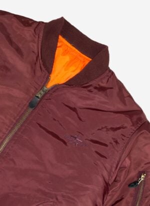 Vintage Bomberjacke rot