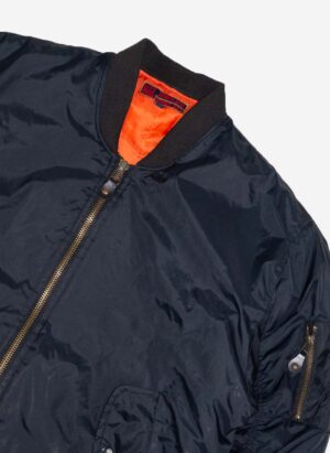 Vintage Bomberjacke schwarz