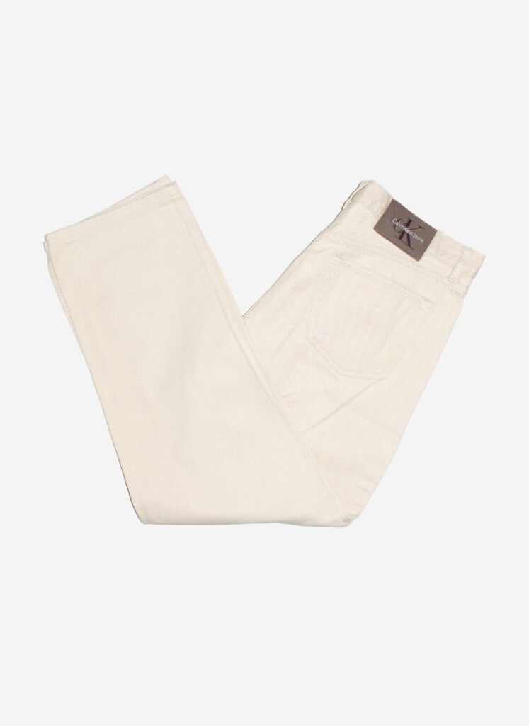 Vintage Calvin Klein relaxed Jeans beige