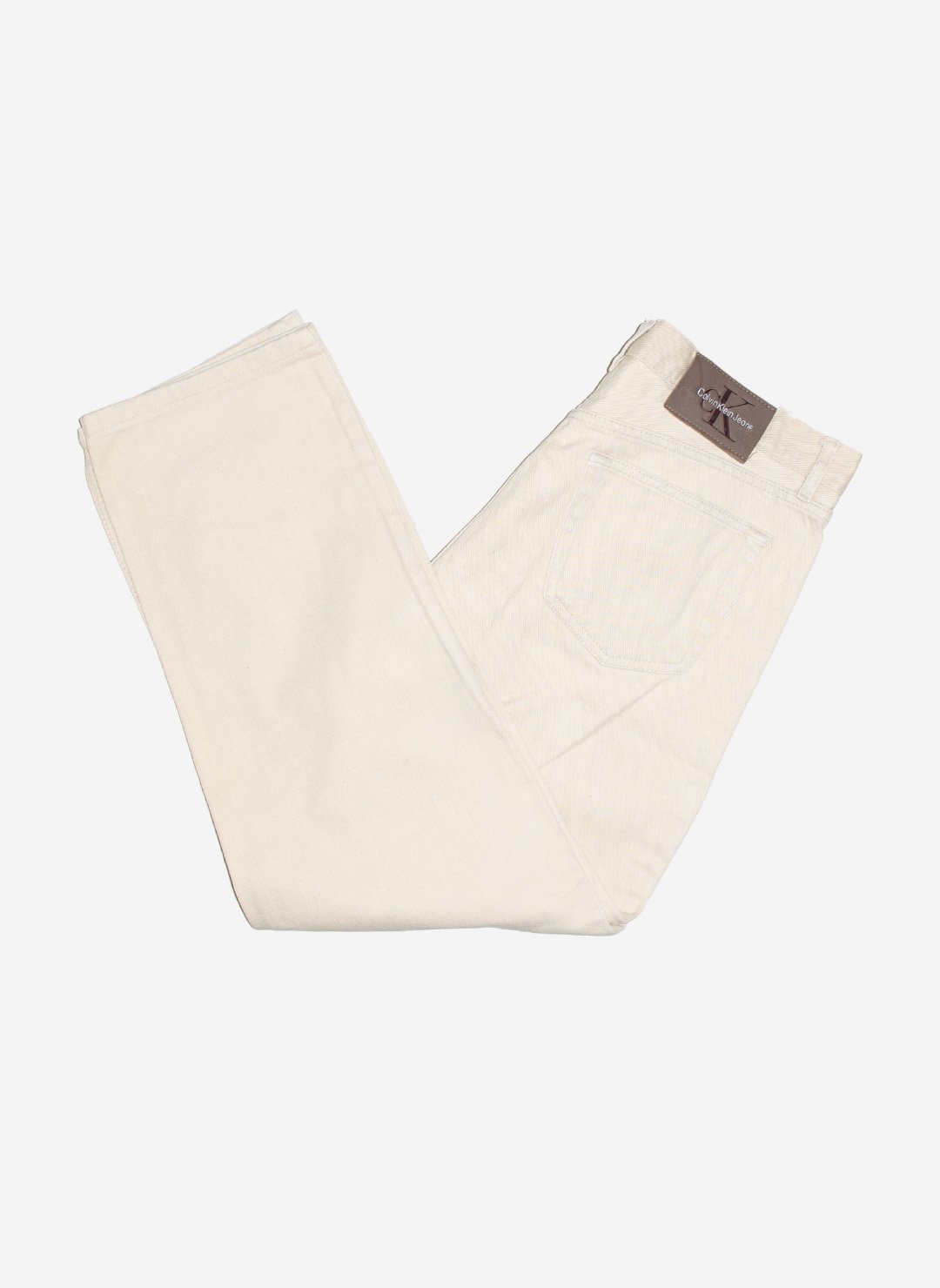 Vintage Calvin Klein relaxed Jeans beige