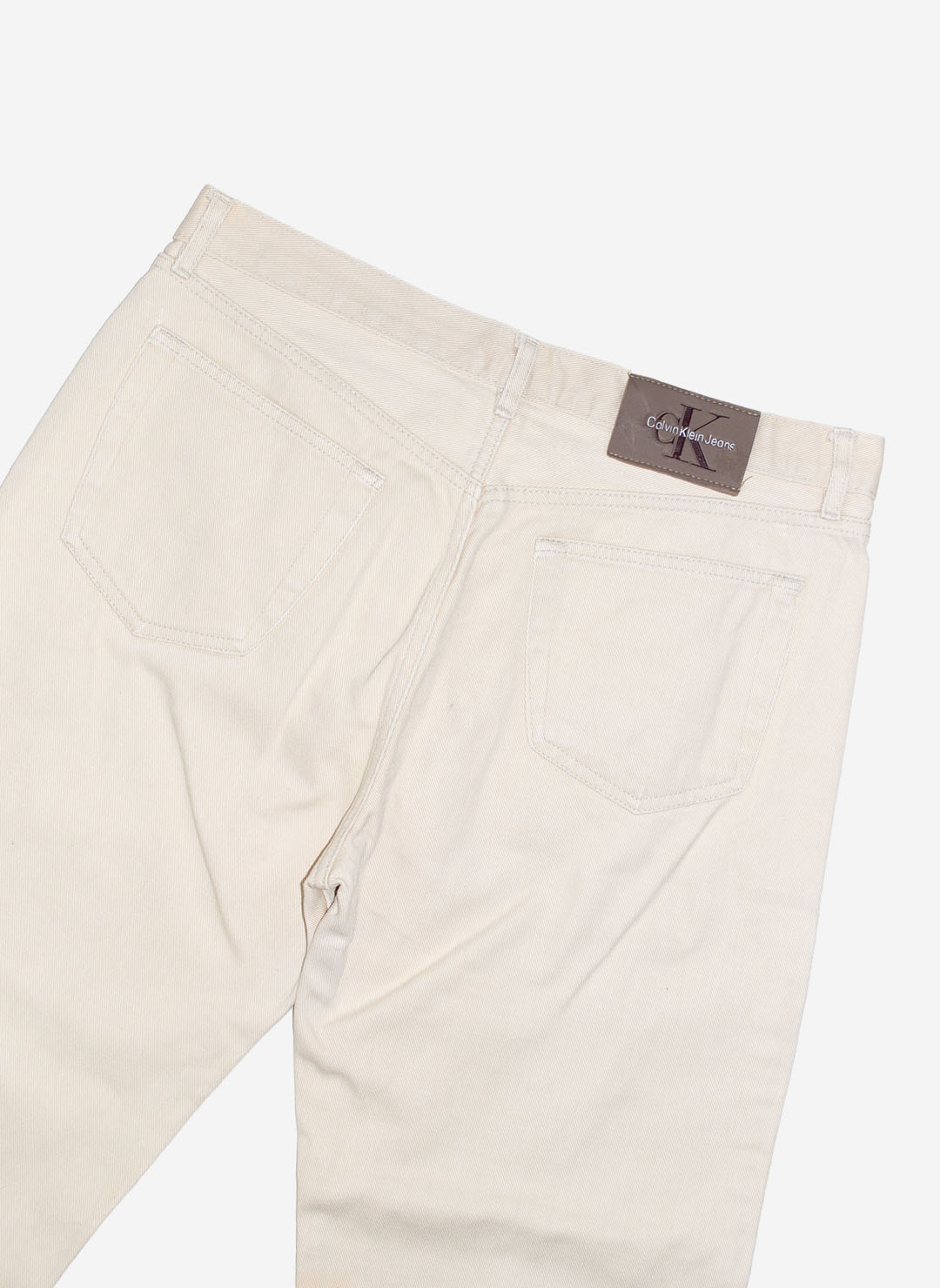 Vintage Calvin Klein relaxed Jeans beige – Bild 3