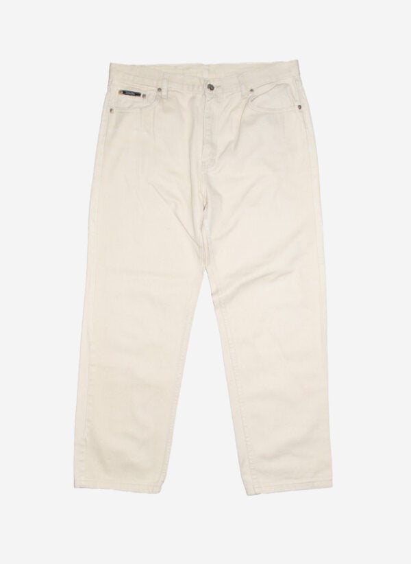 Vintage Calvin Klein relaxed Jeans beige – Bild 2