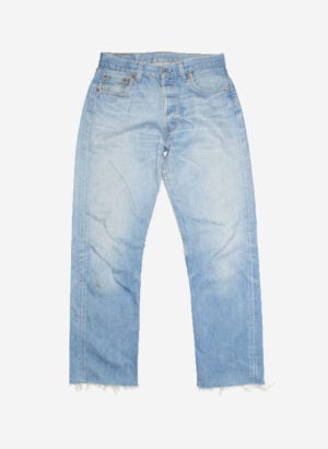 Vintage Levi’s 501 Jeans hellblau distressed
