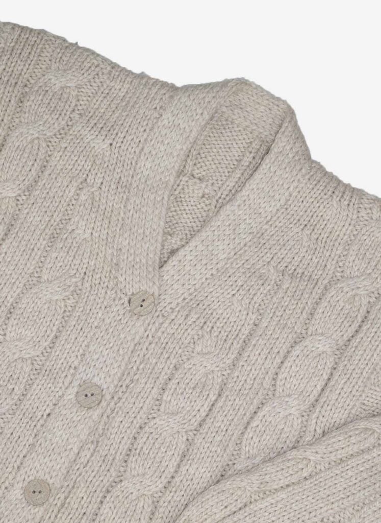Vintage Woll handknit Cardigan