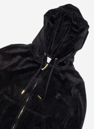 Juicy Couture Ziphoodie schwarz