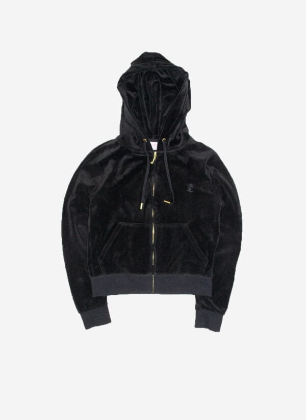 Juicy Couture Ziphoodie schwarz