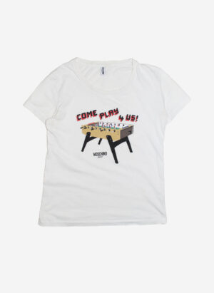 Moschino “Come play 4 us” women’s T-Shirt