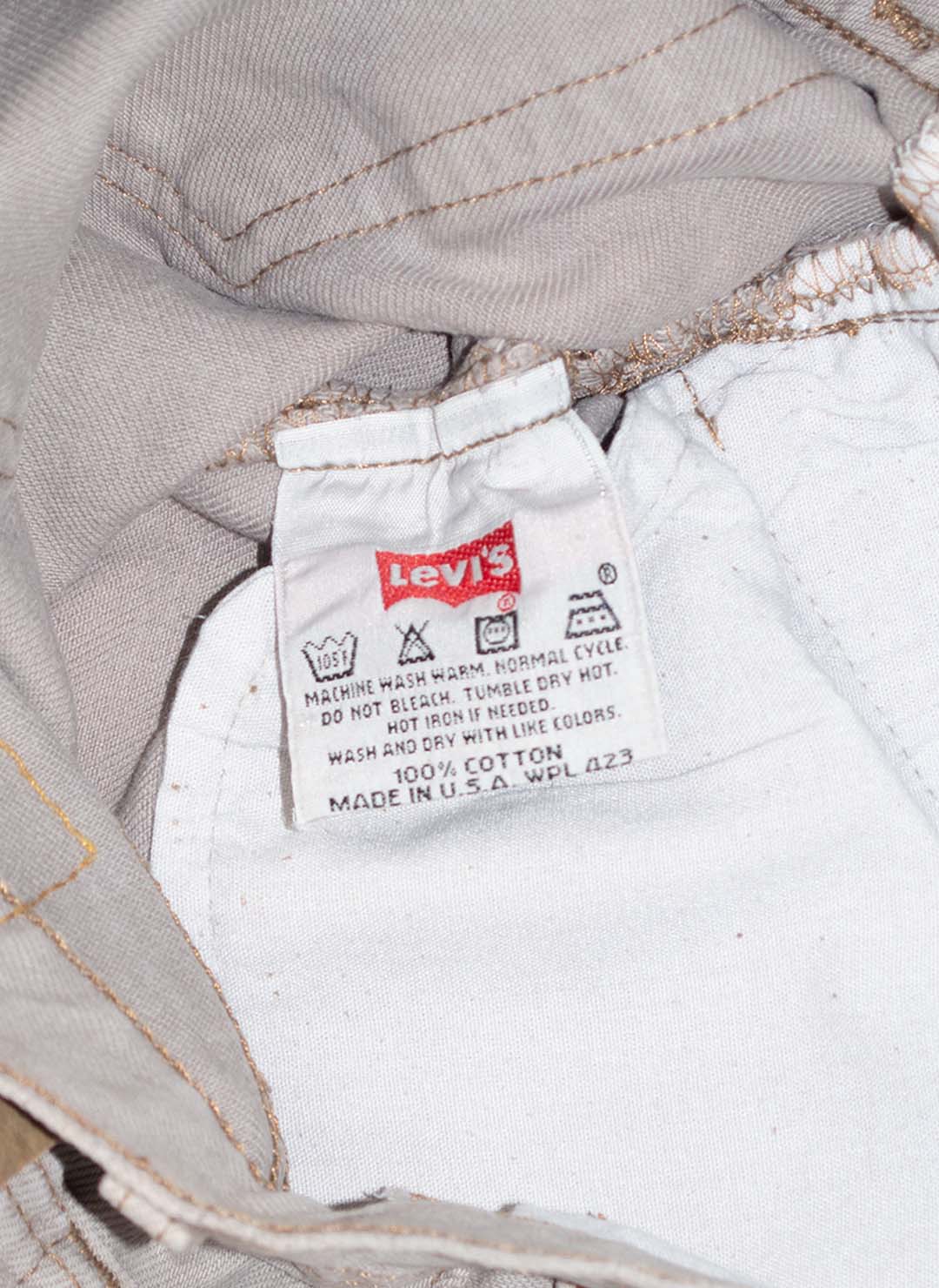 Vintage 90s Levi's 501 "Made in USA" Jeans – Bild 4