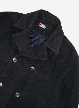 Vintage Diesel Mantel schwarz