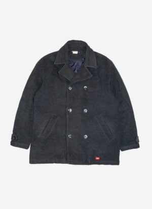 Vintage Diesel Mantel schwarz