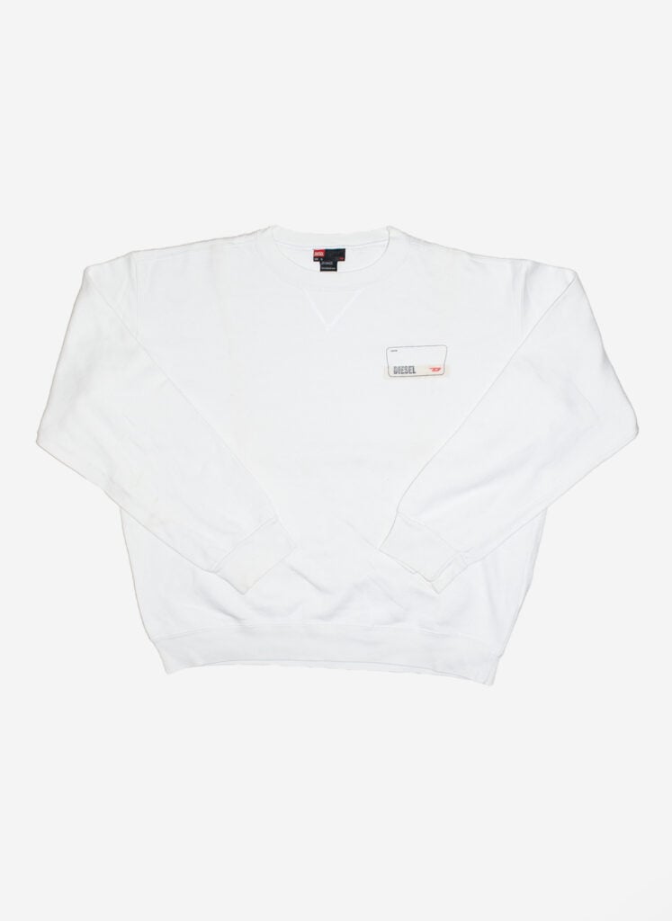 Vintage Diesel Sweater weiß