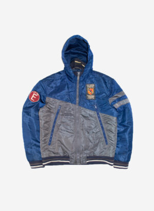Vintage Energie hooded Bomberjacke