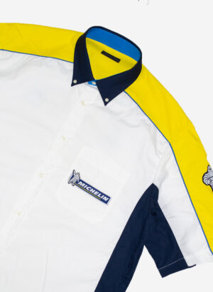 Vintage Michelin Kurzarmhemd