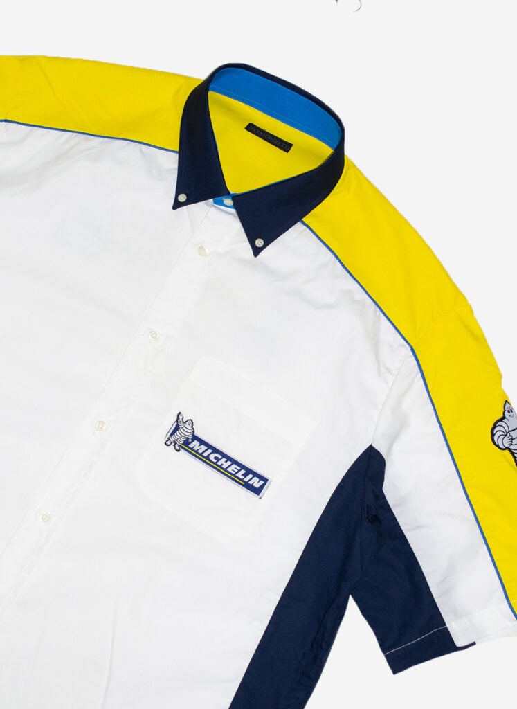 Vintage Michelin Kurzarmhemd