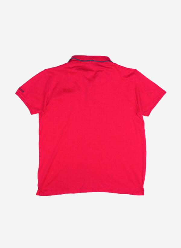 Vintage Roberto Cavalli Poloshirt rot – Bild 3