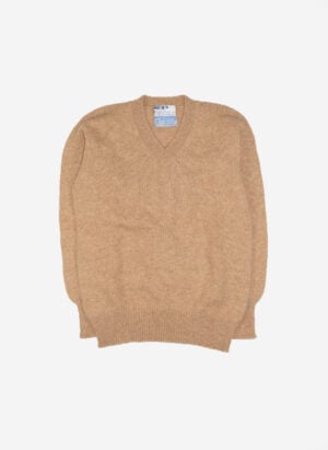 Vintage Schottland Wollpullover
