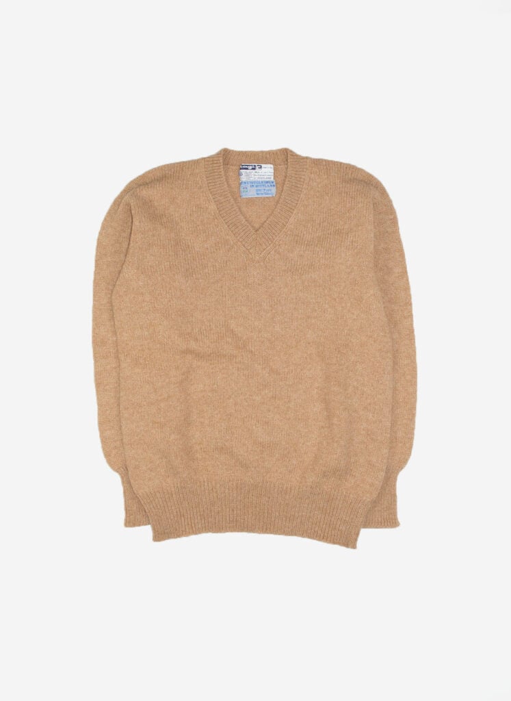 Vintage Schottland Wollpullover