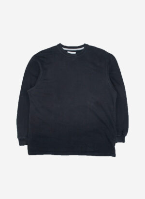 Vintage Y2K Nike Sweater schwarz washed