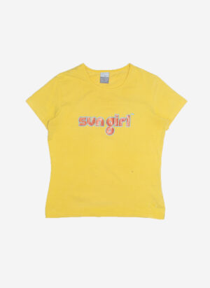 Vintage Y2K Nike women’s “sun girl” Babytee