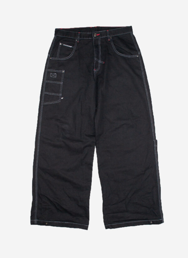 Vintage Y2K Overzeas Baggypants – Bild 2