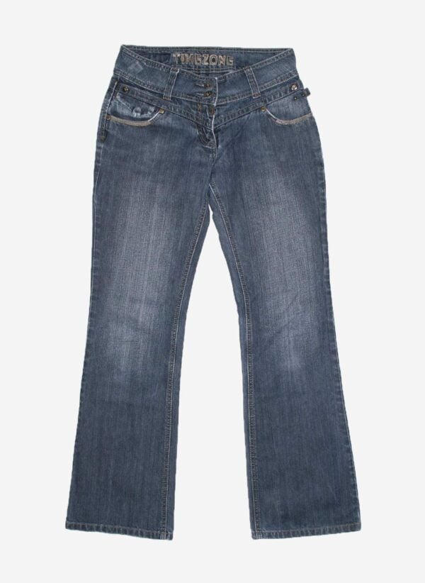 Vintage Y2K Timezone women's flared Jeans – Bild 2