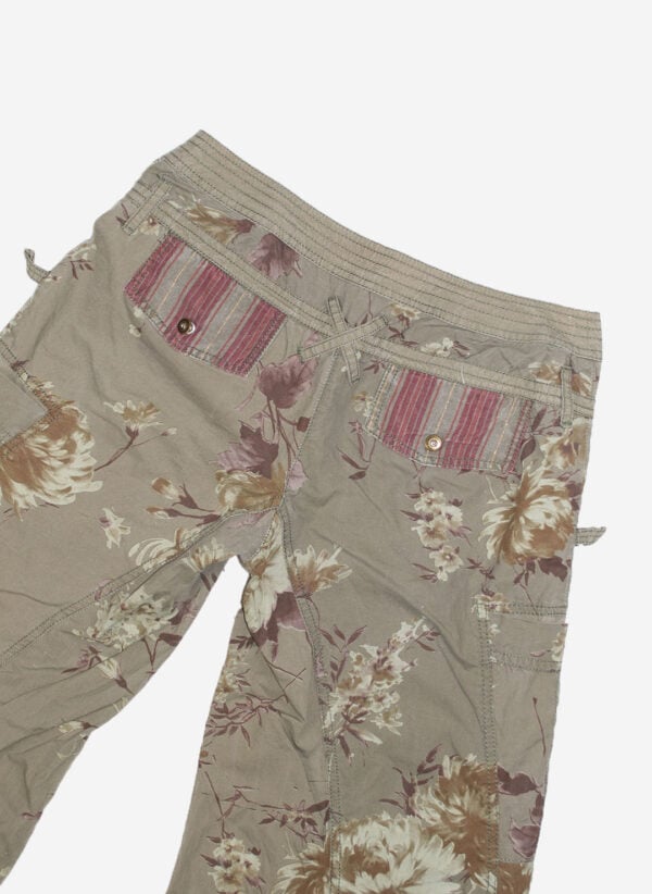 Vintage women's flared Baggypants flowers – Bild 4