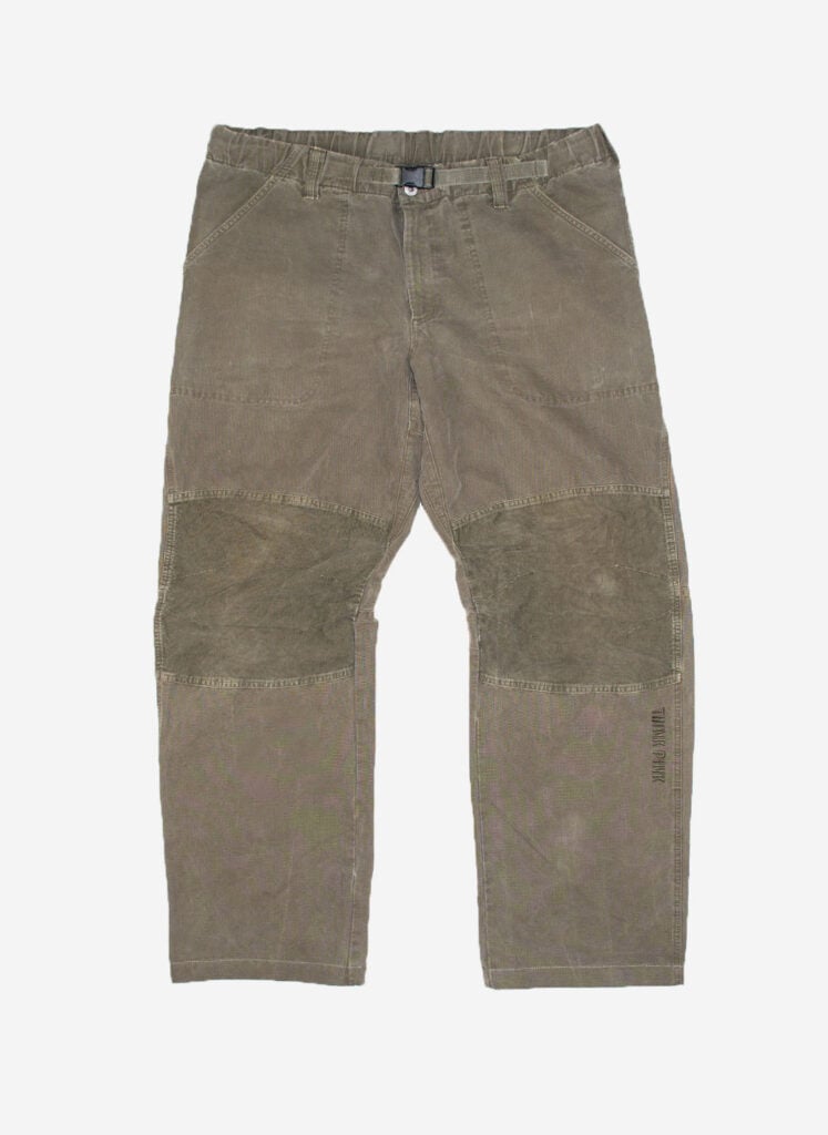 Vintage 90s Think Pink Cargohose oliv