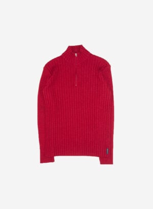 Vintage Armani Knit Half-Zip rot