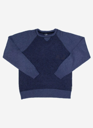 Vintage Armani Knit Sweater blau