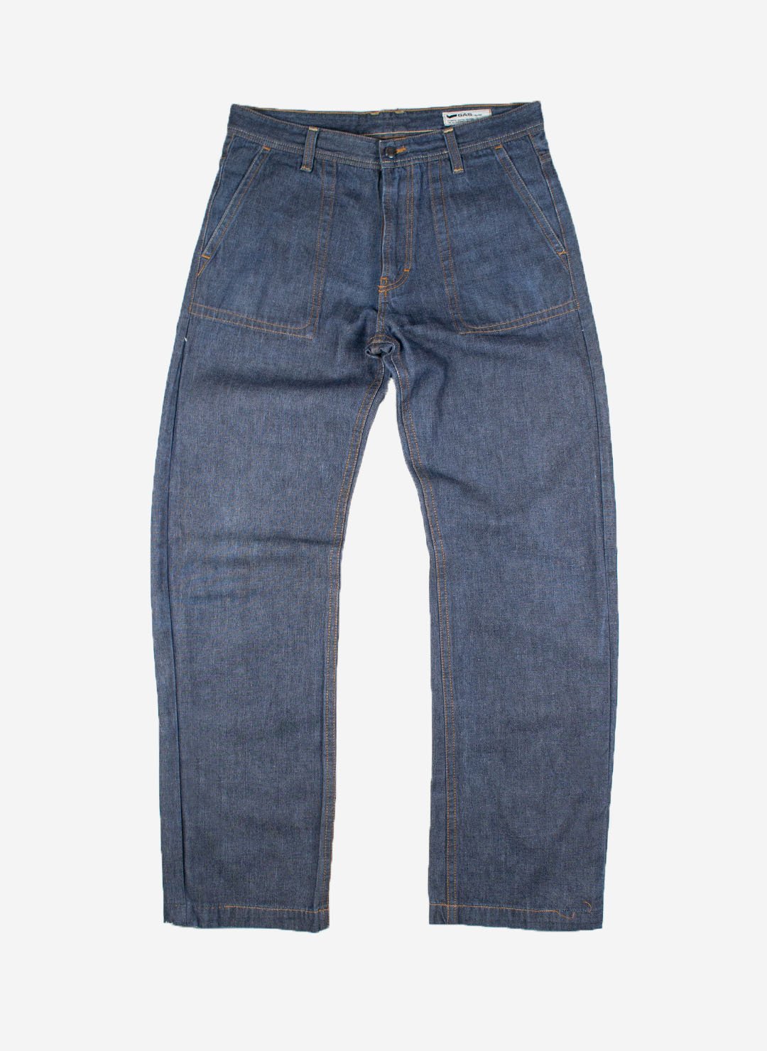 Vintage Gas Jeans dunkelblau – Bild 2