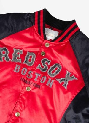 Vintage MLB Red Sox Bomberjacke