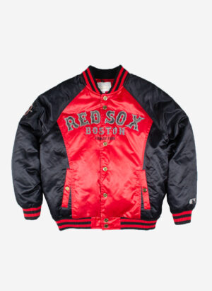 Vintage MLB Red Sox Bomberjacke
