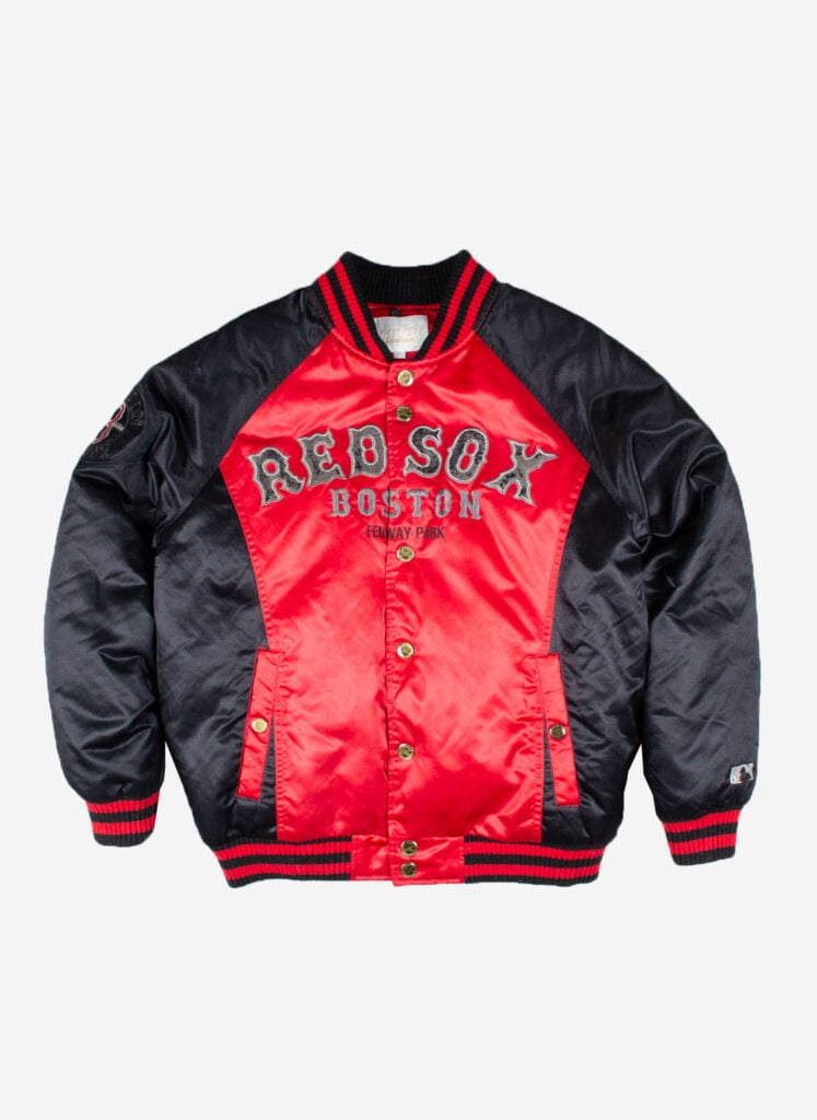 Vintage MLB Red Sox Bomberjacke