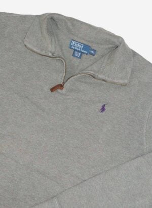 Vintage Polo Ralph Lauren Half-Zip grün