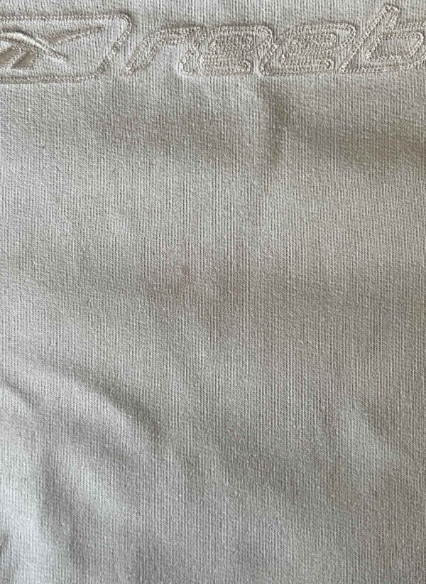 Vintage Reebok Sweater creme boxy – Bild 4