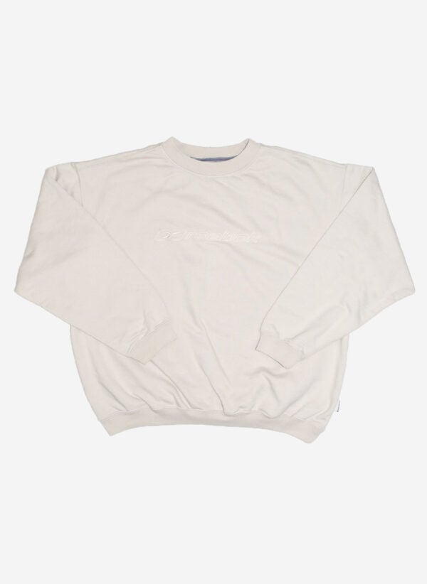 Vintage Reebok Sweater creme boxy