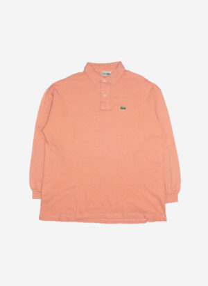 Vintage 80s Chemise Lacoste Polo Longsleeve
