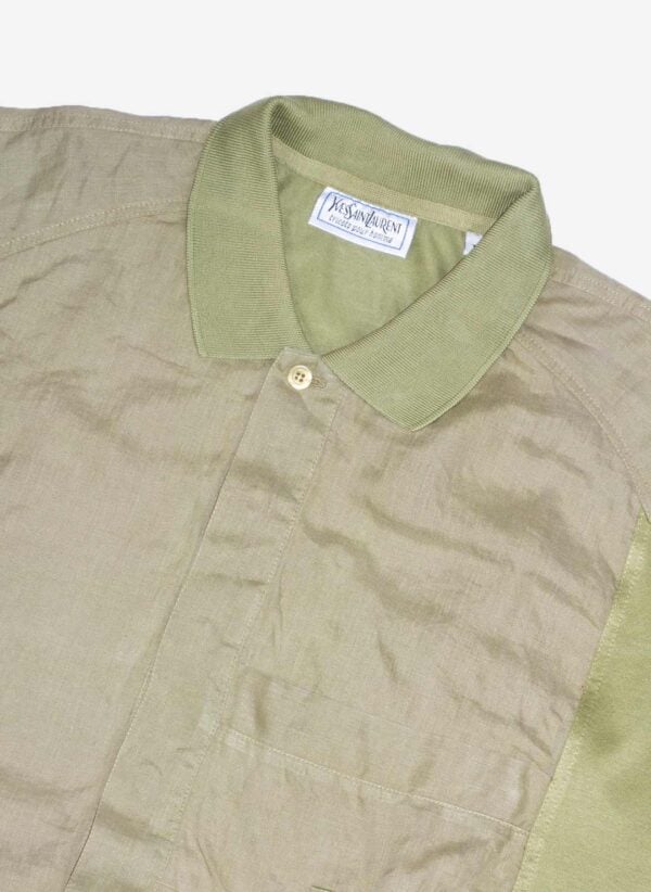 Vintage 80s Yves Saint Laurent Poloshirt – Bild 2