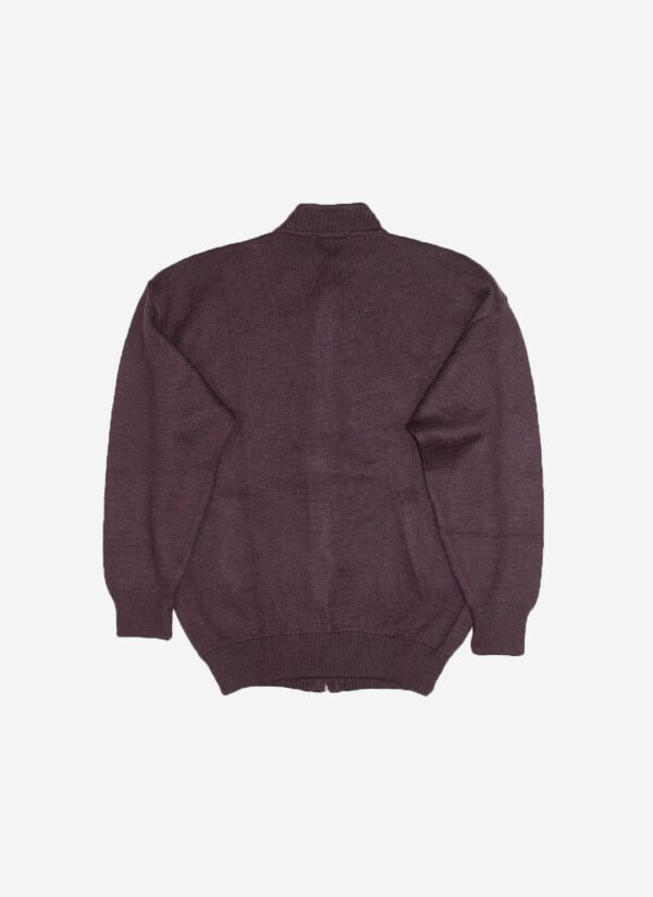 Vintage 80s Yves Saint Laurent heavy Knit Zipper – Bild 3