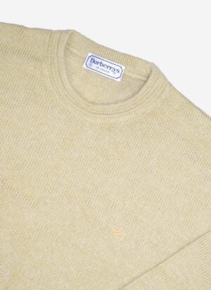 Vintage 90s Burberrys Mohair Knitsweater