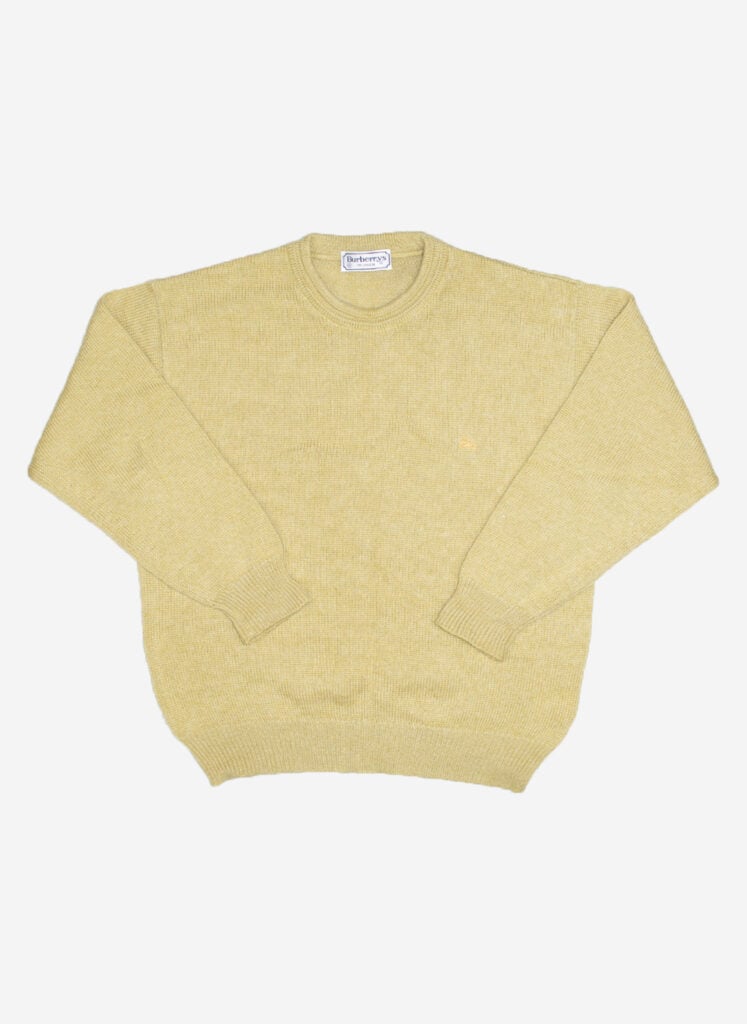Vintage 90s Burberrys Mohair Knitsweater