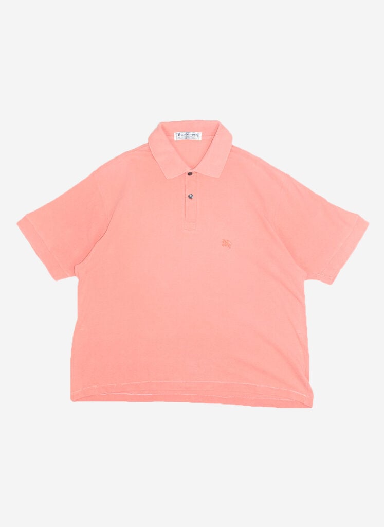 Vintage 90s Burberrys Poloshirt boxy