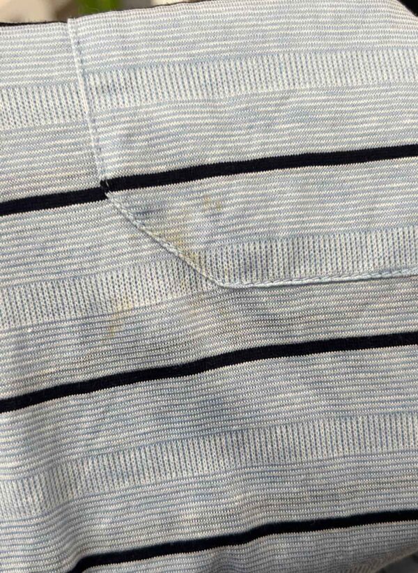 Vintage 90s Christian Dior Longsleeve babyblau – Bild 4