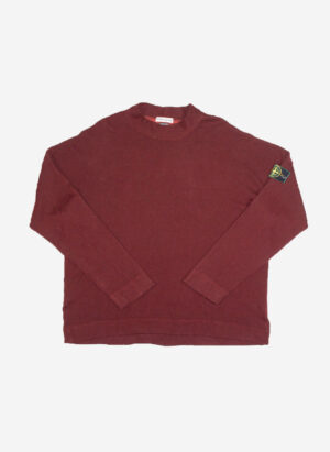 Vintage 90s Stone Island Green Edge Knitsweater
