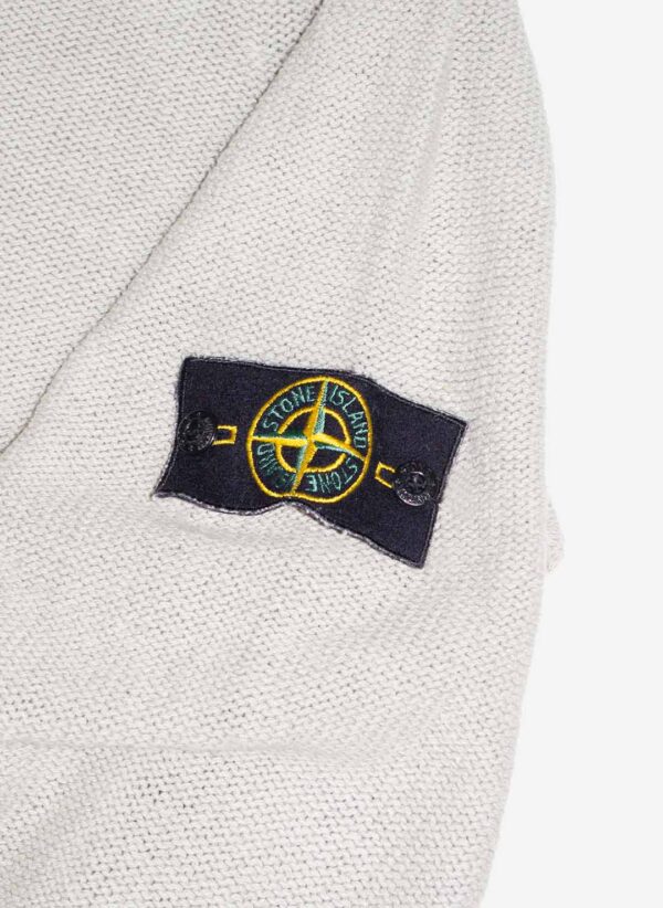Vintage Stone Island Knitsweater grau – Bild 3