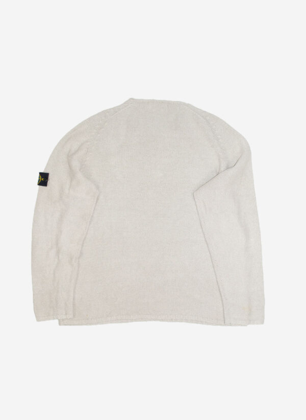 Vintage Stone Island Knitsweater grau – Bild 4