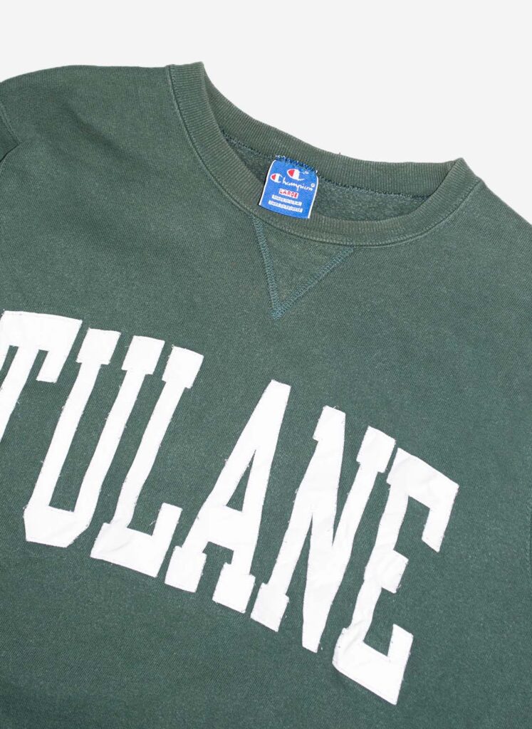 Vintage 80s Champion Tulane Sweater