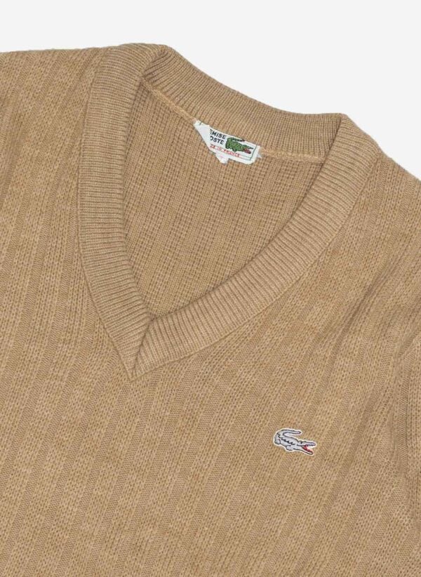 Vintage 80s Chemise Lacoste Knitsweater – Bild 2